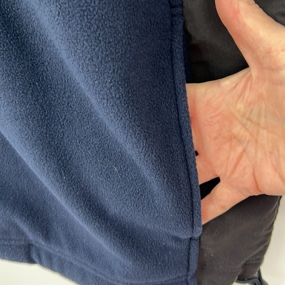 Izod performance X microtech fleece navy, Full, zip size large, - Picture 4 of 11